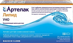 Капли Artelac Липид УНО 0,6 мл